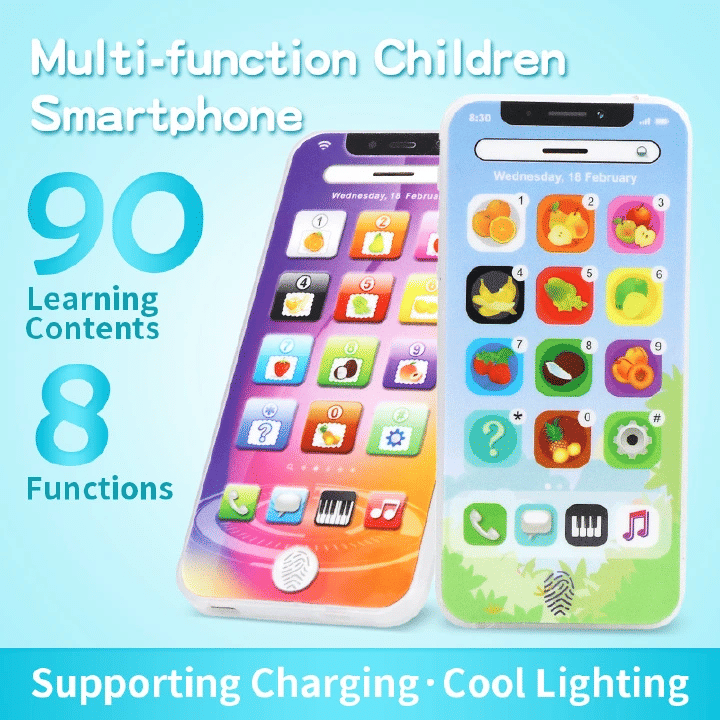 ZY Charm Educational Toy Phone for Kids with Music Lights