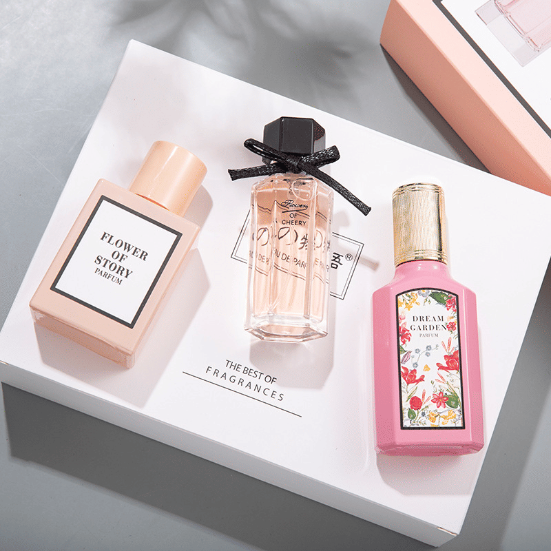 Women's Perfume 25ml Set Fresh and Durable 3-Piece