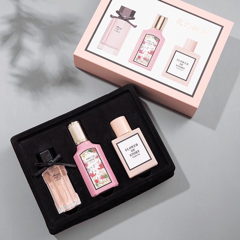 Women's Perfume 25ml Set Fresh and Durable 3-Piece