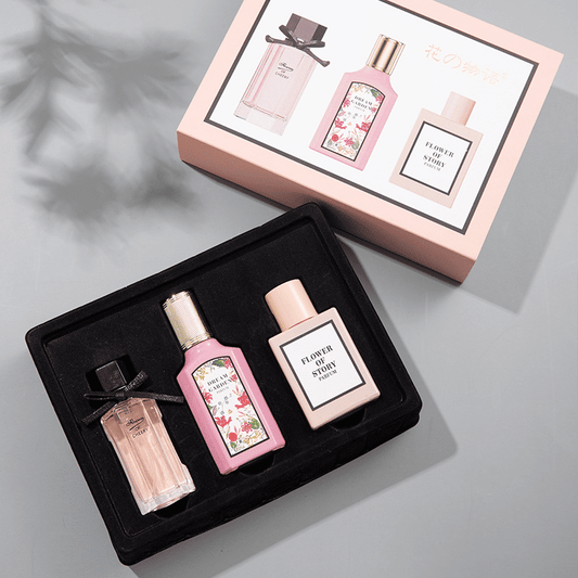 Women's Perfume 25ml Set Fresh and Durable 3-Piece