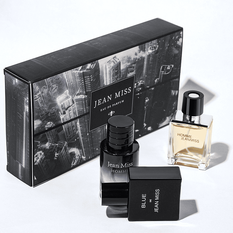 Generic 3-Bottle Men's Cologne Gift Set Fruity Long-Lasting Fragrance
