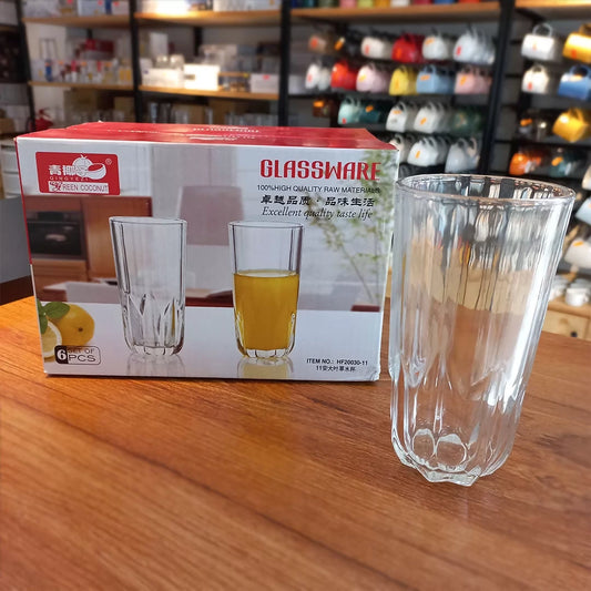 Juice/Water Glass 6pc Set 300ml