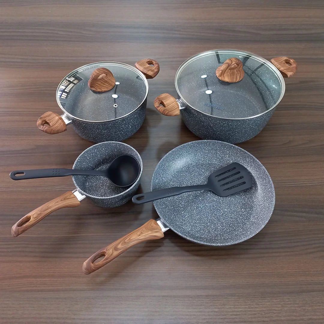 Granite Cookware Nonstick 8pc Set