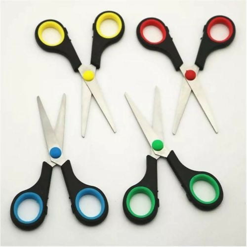 4 Pcs Multipurpose Scissors multicolours