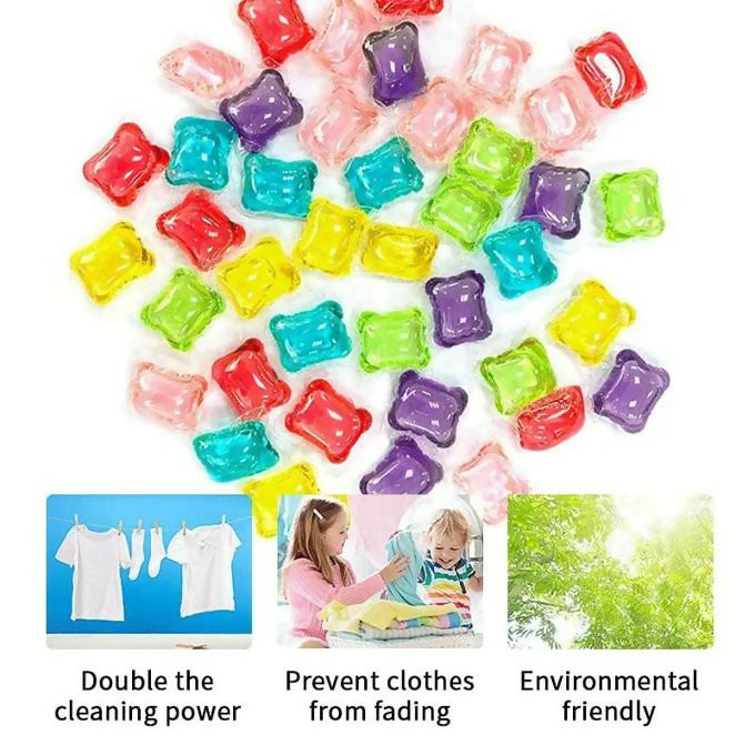 Laundry Beads for Washing Machine Liquid Detergent Capsules Pods Gel Scent Booster