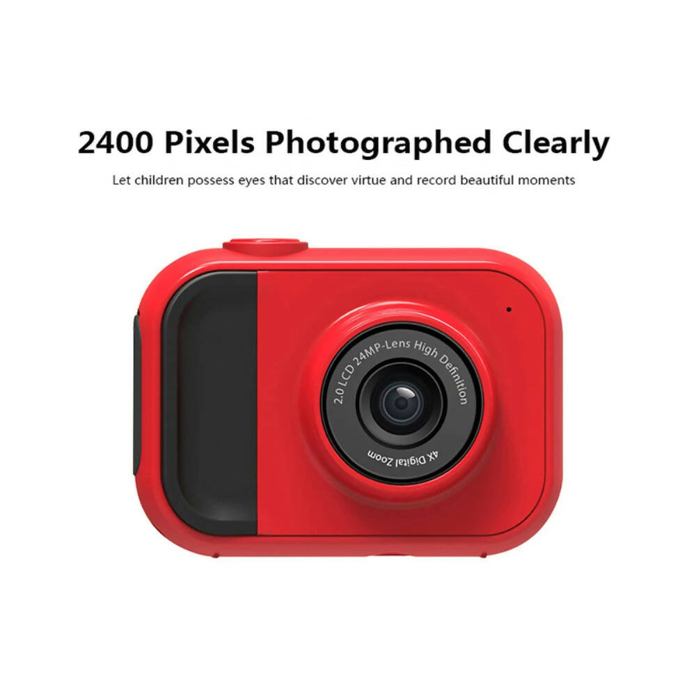 Kids Camera Mini 1080p 24 Million Pixels Usb Rechargeable Educational Toys Birthday Gift Camera 2.0-inch Digital Camera