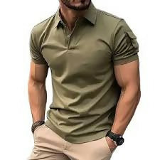 Military Green polo Tshirt