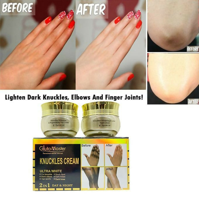Gluta Master Knuckles Cream Ultra White 2in1 Day & Night
