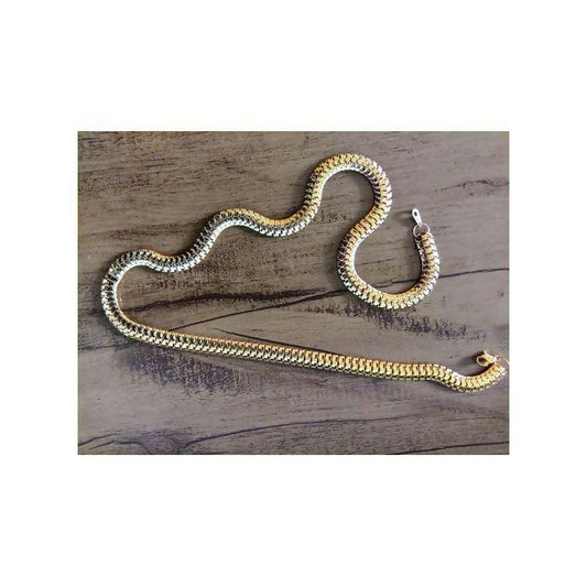 Hiphop Gold Colour Chain For Men Necklace Snake