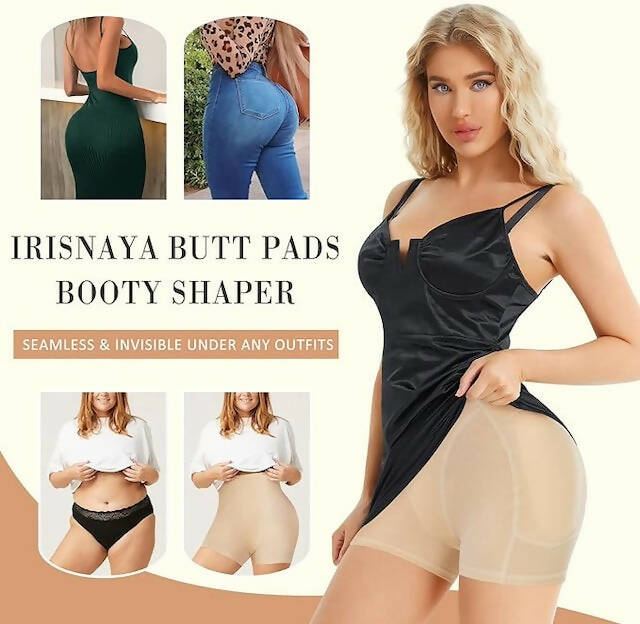 Women Shapewear Padded Underwear Waist Slimmer Butt Lifter Control Panties Hip Enhancer Mid Thigh Shorts Sexy Modeling Seamless Butt Lifter