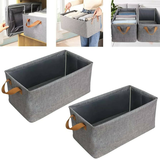 Foldable clothes storage bag