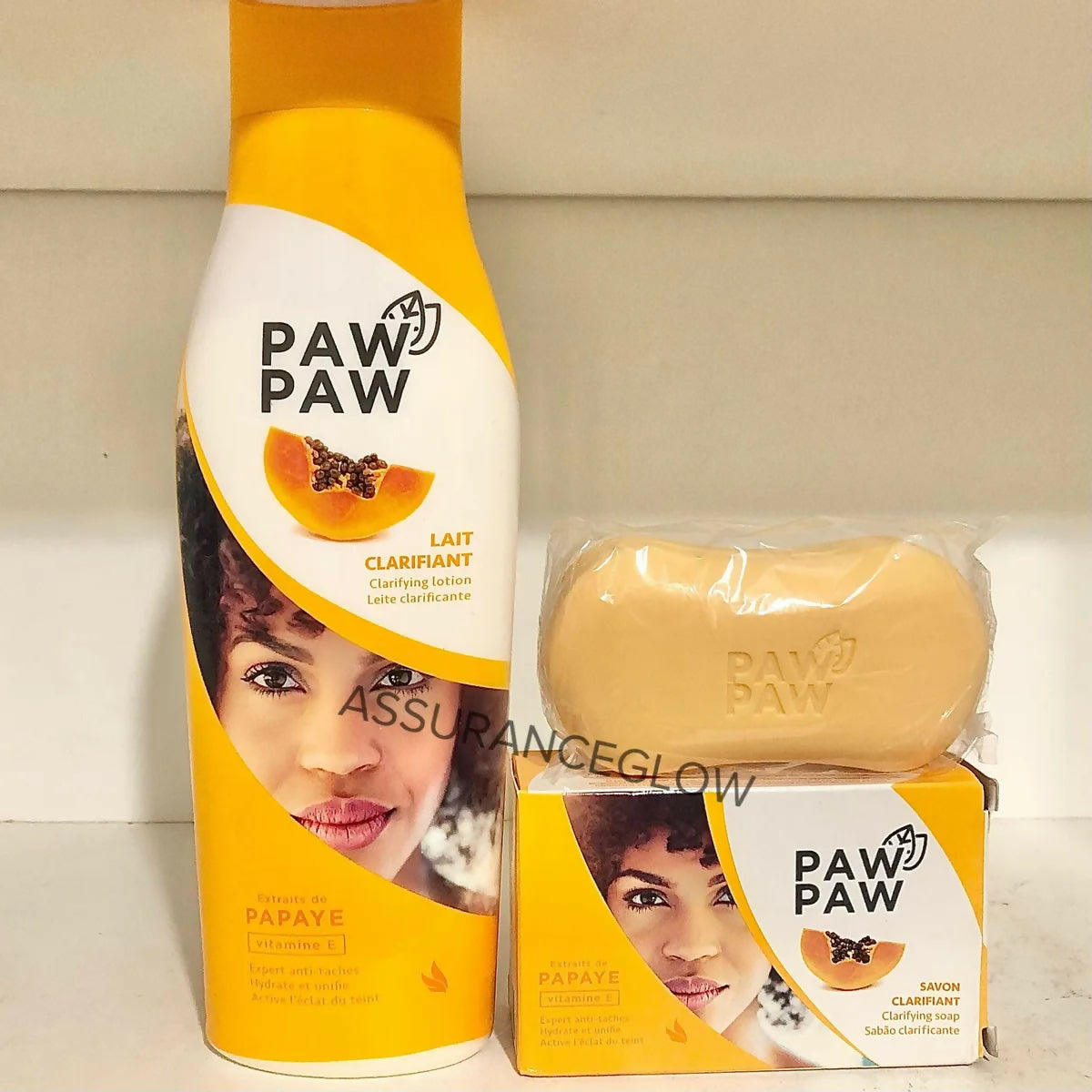 pawpaw lotion + soap