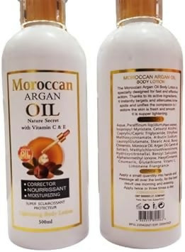 Moroccan Argan Oil Lightening Body Lotion 500ml