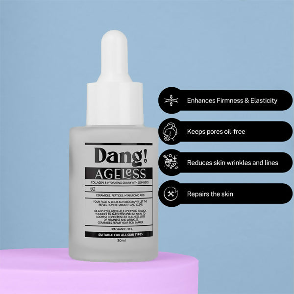 Dang Ageless Collagen & Hydrating Serum With Ceramides- 30ml