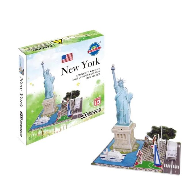 35pcs New York 3D Puzzle Jigsaw Games Toys Kids Educational