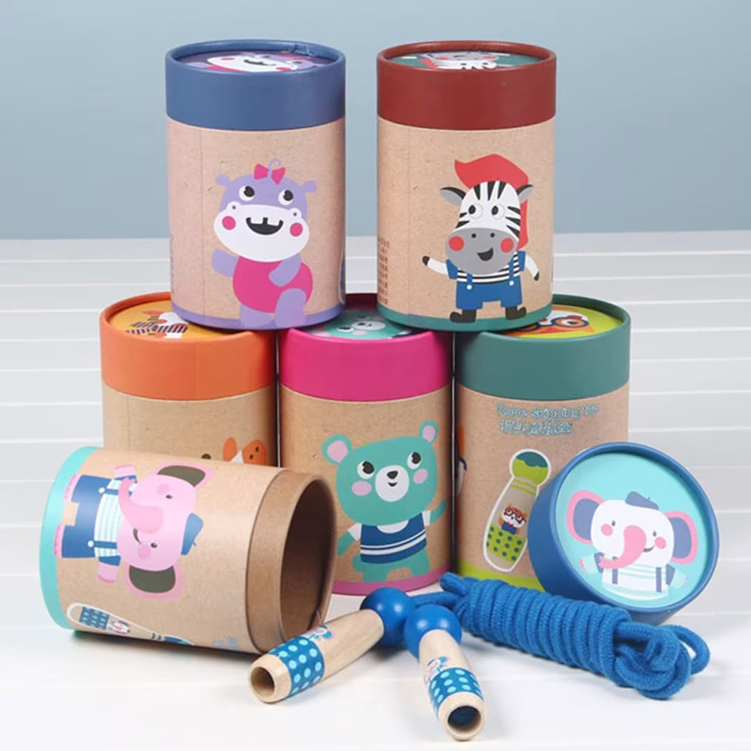 Wooden Handle Skipping Rope for Kids