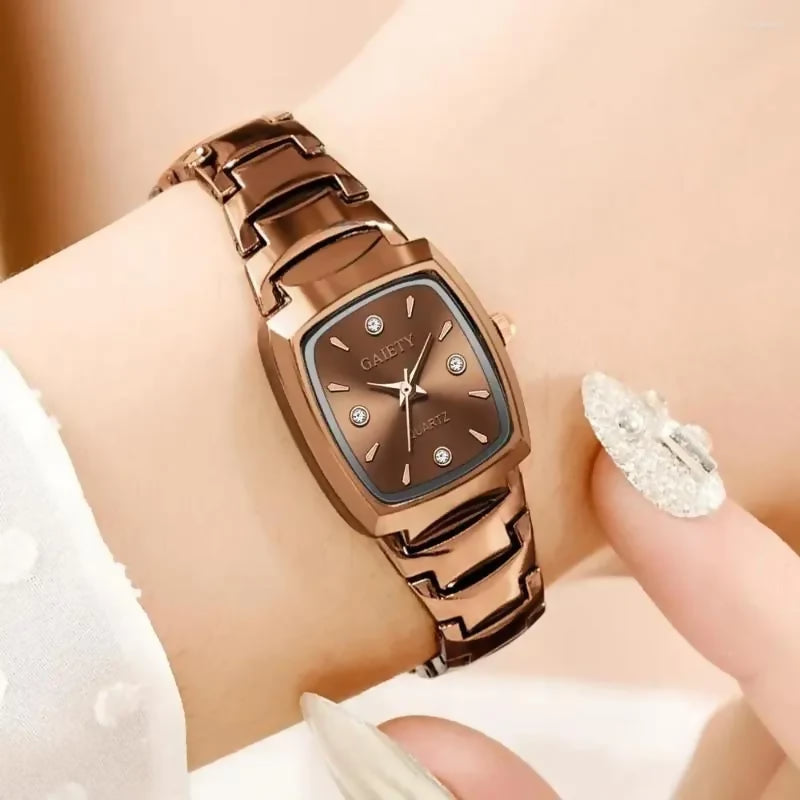 Women Bracelet Watch Rose Gold