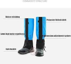 Universal Fit Gaiters with zip and vecloloops