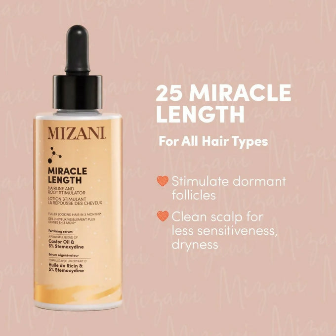 Mizani Miracle Length - Hairline & Root Stimulator Serum - 90ml