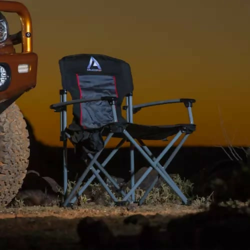 Air Locker Camping Chair with Tray