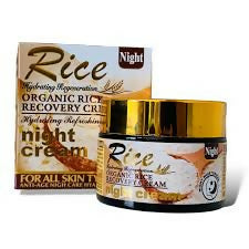 Fruit of the Wokali Organic Rice Repairing Night Cream 55g