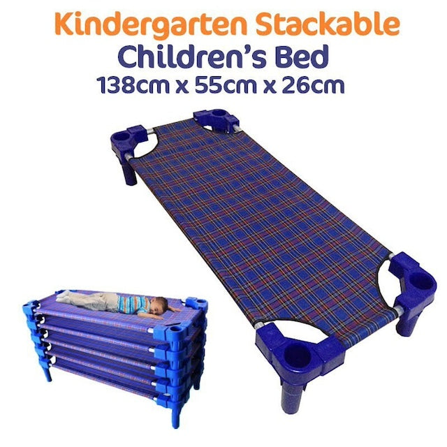 Kids Stackable Bed, Standard Stackable Kiddie Kots, Kindergarten Stackable Children's Bed