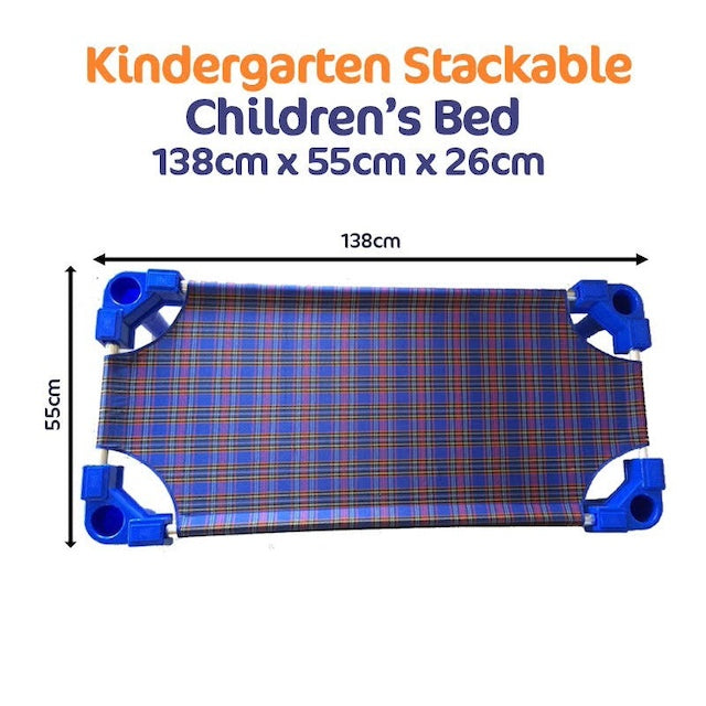 Kids Stackable Bed, Standard Stackable Kiddie Kots, Kindergarten Stackable Children's Bed