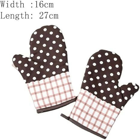 Oven Glove/Mitten (Polka dots)