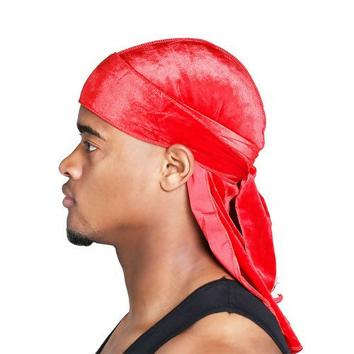 Red Silky Durag