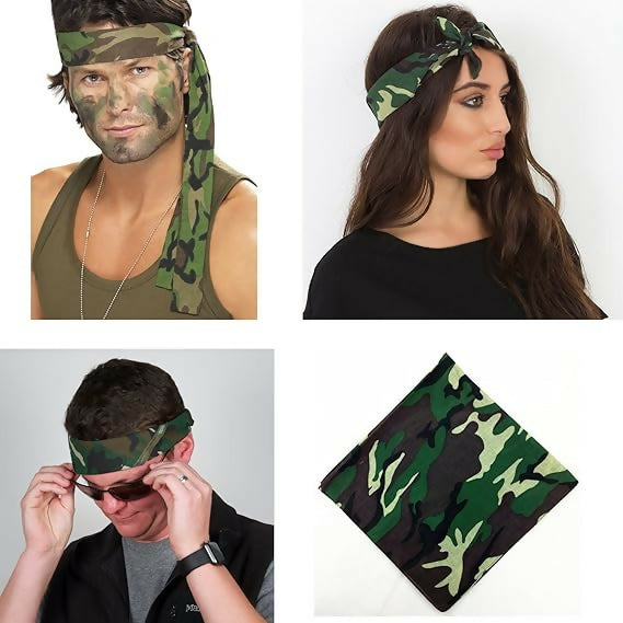 Unisex Headband Bandana Scarf