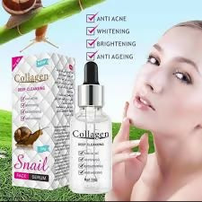 Collagen Pei Mei Snail anti acne, whitening, brightening, anti-aging Snail Face Serum 30ml