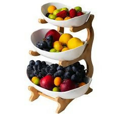 3-tier fruit bowl candy bowl Snack