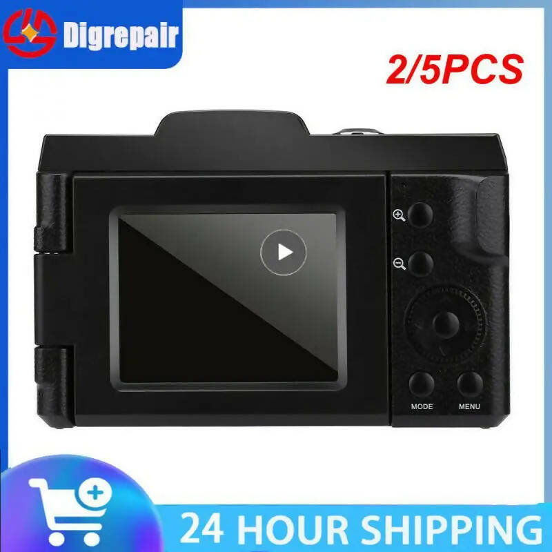 2/5PCS 16x Digital Zoom Full HD1080P Camera Professional 1080P Camera Video Digital Camcorder Vlog High Definition Camera