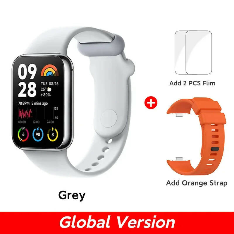 Xiaomi Mi Band 8 Pro Global Version Smart Wristband1.74" Color Square AMOLED GNSS Blood Oxygen Heart Rate Monitor Bluetooth 5.3