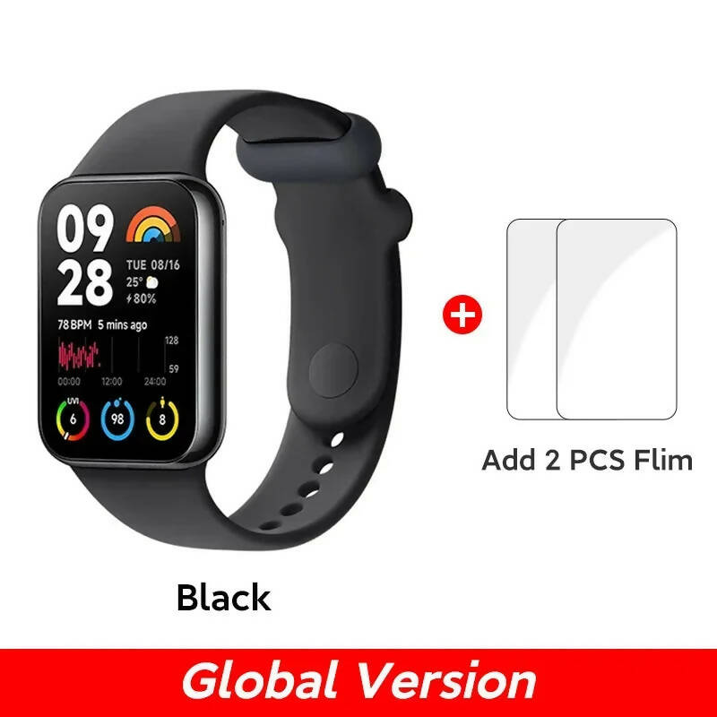 Xiaomi Mi Band 8 Pro Global Version Smart Wristband1.74" Color Square AMOLED GNSS Blood Oxygen Heart Rate Monitor Bluetooth 5.3