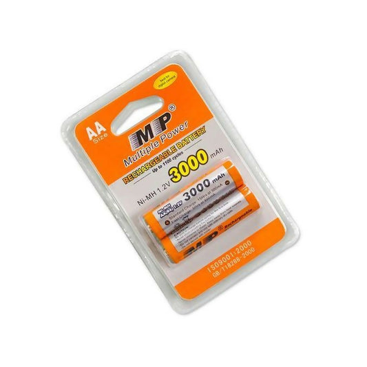 MP® AA Batteries Rechargeable NiMH 2300mAh Everyday Battery