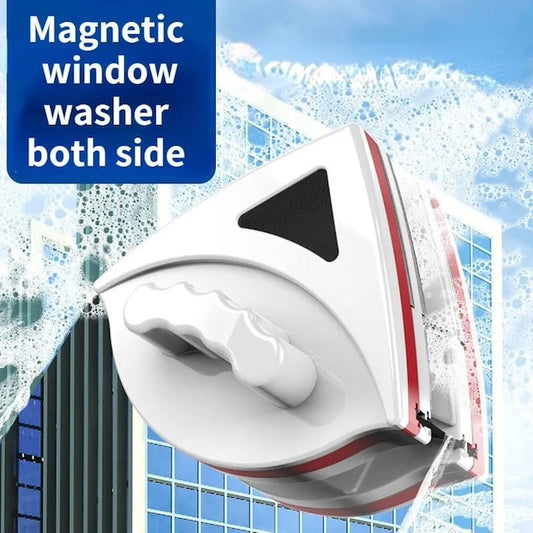 Magnetic Window Cleaner for Double Glazing, Professional Window Cleaning Equipment With a Powerful Magnetic Handle