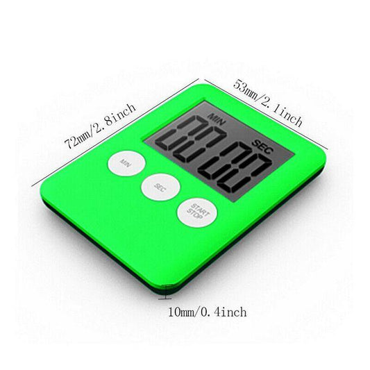 Kitchen Timer Magnetic Digital LED Cooking Counter Reminder