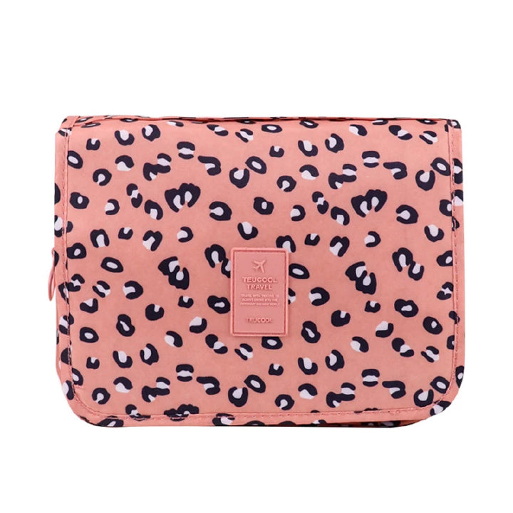 Waterproof Hanging Travel Cosmetic Bag and Personal Hygiene Organizer