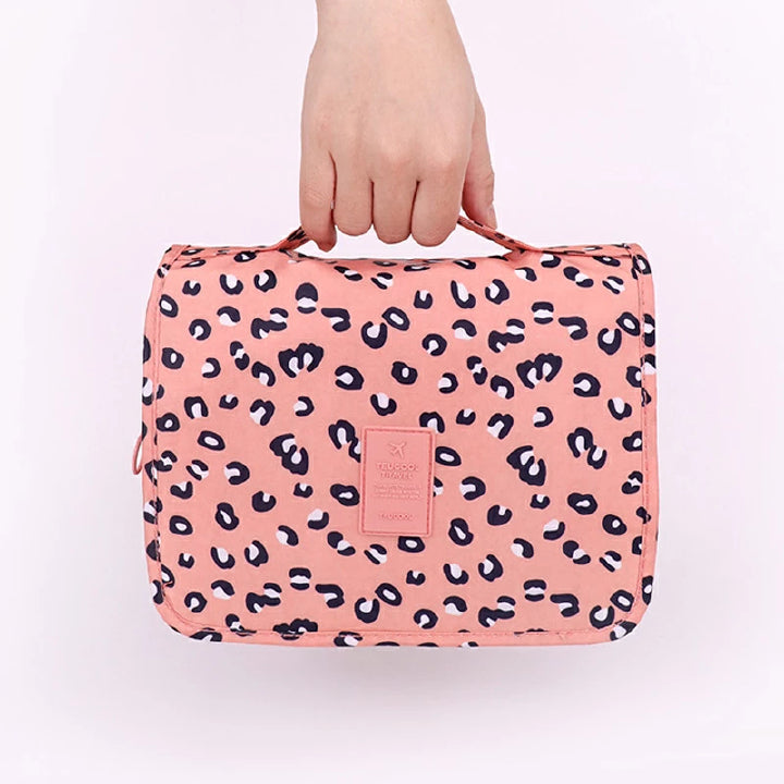 Waterproof Hanging Travel Cosmetic Bag and Personal Hygiene Organizer