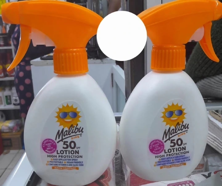 Malibu Kind To Skin Lotion Spray High Protection Spf 50