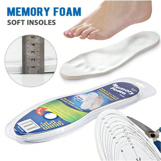 Memory Foam Shoe Insoles Sports Foot Feet Orthopedic Unisex Inner Soles