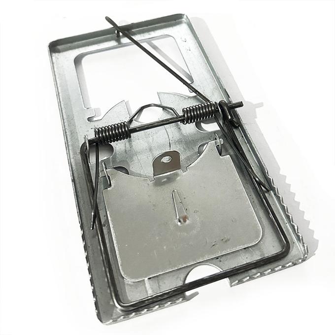 Classic Metal Mouse Trap Fully Galvanized Snap Trap for Mice and Small Rodent Control - Humane Mouse Traps that Work