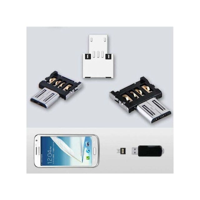 Micro USB Male to USB Female OTG Adapter Converter, OTG USB To USB Adapter - Mini DATA Cable Converter For Smart Phones