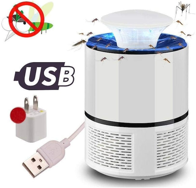 Mosquito Killer Lamp, Electric Fly Bug Zapper, Mosquito Insect Killer with USB Cable, LED Light Trap Lamp, Pest Control