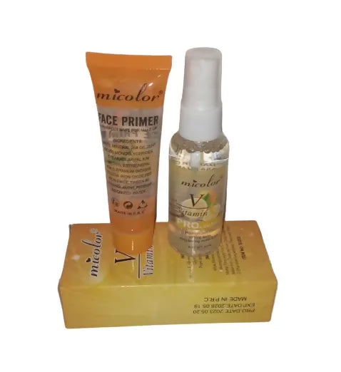 Micolor vitamin C Fit Me 2 In 1 Makeup Primer And Pro Setting Fixer Spray