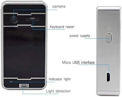 Portable Wireless Virtual Projection Keyboard