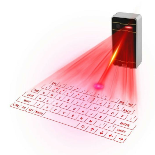 Portable Wireless Virtual Projection Keyboard