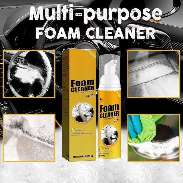 100ml Foam Cleaner, Multipurpose Foam Cleaner for Cars and Households