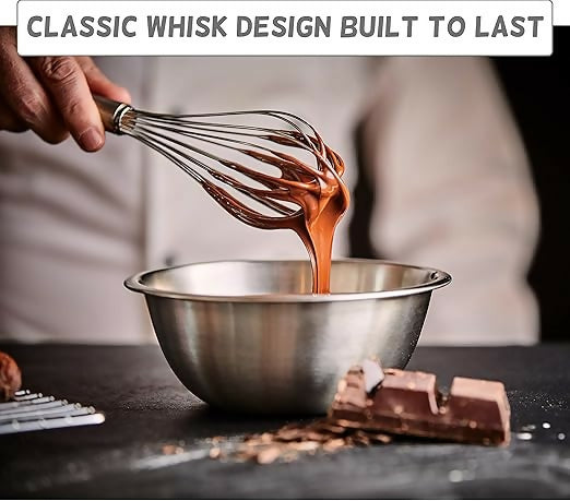 Whisk With Wooden Handle